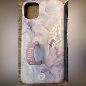 Purple marble loopy iPhone 11 case